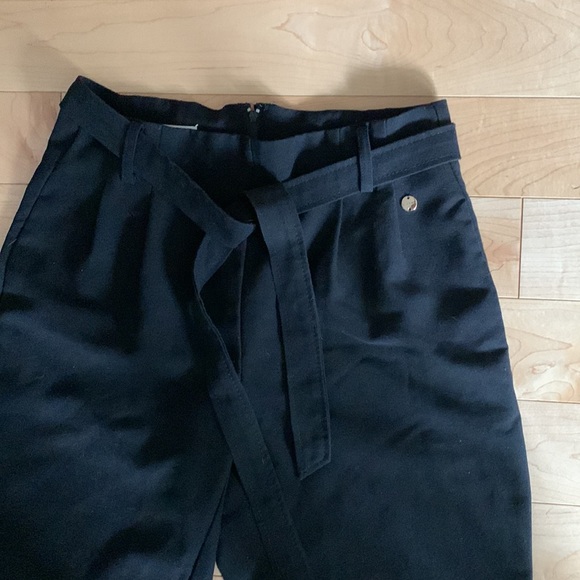 Belted High Rise Pants - Picture 3 of 6